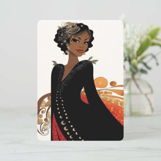 IMMER ELEGANT #9 Einladung (Stehend Vorderseite)