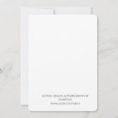 IMMER ELEGANT #9 Einladung (Rückseite)