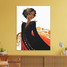 IMMER ELEGANT #9 Einladung Leinwanddruck