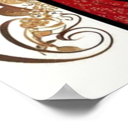 IMMER ELEGANT #9 Einladung Poster (Ecke)