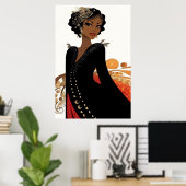 IMMER ELEGANT #9 Einladung Poster (Heimbüro)