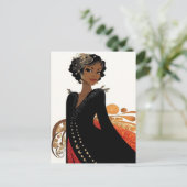 IMMER ELEGANT #9 Einladung Postkarte (Stehend Vorderseite)