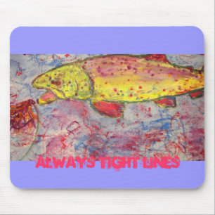 immer enge Linien Mousepad