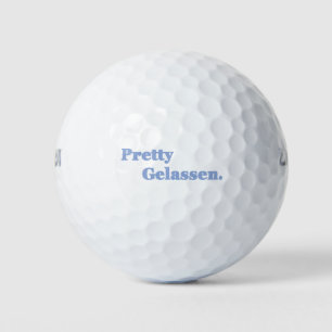 Immer entspannter Golfball für Senioren.