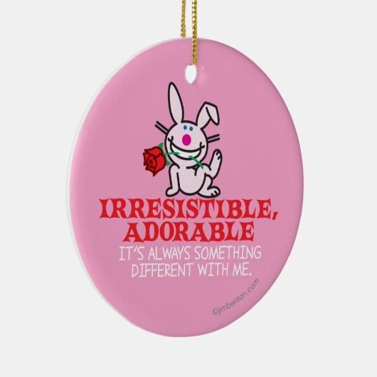 Immer etwas Anderes Keramik Ornament (Rechts)