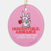 Immer etwas Anderes Keramik Ornament (Links)