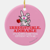 Immer etwas Anderes Keramik Ornament (Hinten)