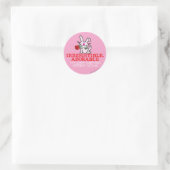 Immer etwas Anderes Runder Aufkleber (Tasche)