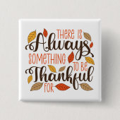 Immer etwas, wofür ich dankbar sein kann button (Vorderseite)