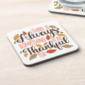 Immer etwas, wofür ich dankbar sein kann getränkeuntersetzer (Linke Seite)