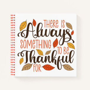 Immer etwas, wofür ich dankbar sein kann notizblock