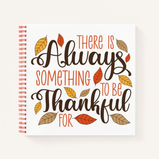 Immer etwas, wofür ich dankbar sein kann notizblock (Vorderseite)