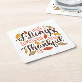 Immer etwas, wofür ich dankbar sein kann rechteckiger pappuntersetzer (angewinkelt)