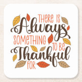 Immer etwas, wofür ich dankbar sein kann rechteckiger pappuntersetzer (Vorderseite)