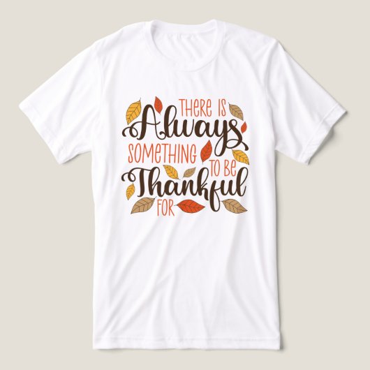 Immer etwas, wofür ich dankbar sein kann Tri-Blend shirt (Design Vorderseite)