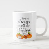 Immer etwas zum Danken für Pumpkin Jumbo-Tasse (Rechts)