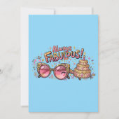 Immer Fabulöser Glitter-Geburtstag Einladung (Vorderseite)