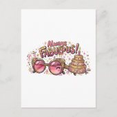 Immer Fabulöser Glitter-Geburtstag Postkarte (Vorderseite)