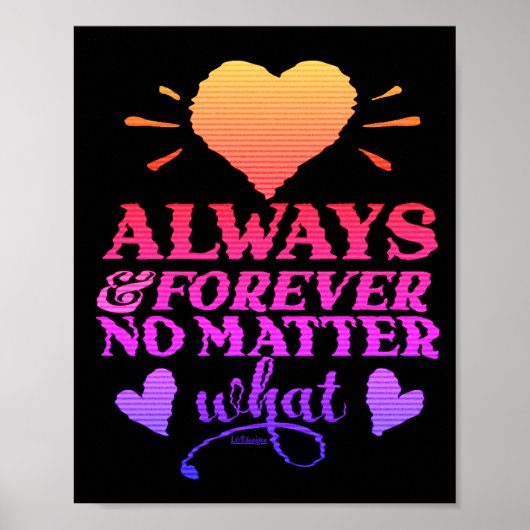 IMMER & FEIERN, OHNE WAS FÜR Valentinstag Poster (Vorne)