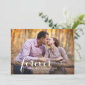 IMMER & FOREVER | Ankündigung Datum freihalten (Stehend Vorderseite)