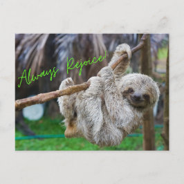 Immer Freude am Hängen der Schlampe auf der Postka Postkarte