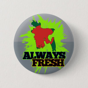 Immer frisches Bangladesch Button