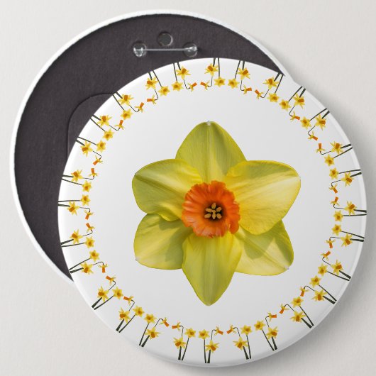 Immer Frühling Button (Vorne & Hinten)