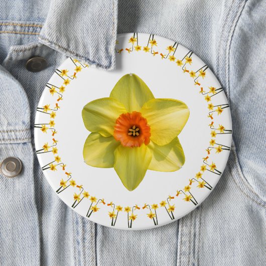 Immer Frühling Button (Beispiel)