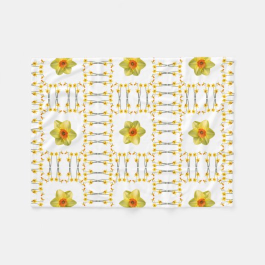 Immer Frühling Fleecedecke (Vorderseite (Horizontal))