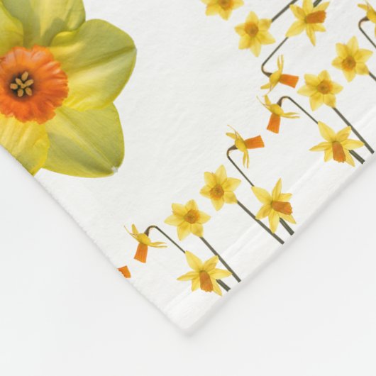 Immer Frühling Fleecedecke (Ecke)