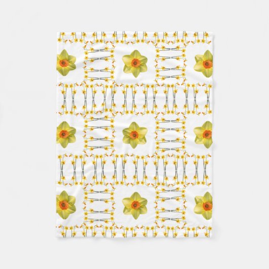 Immer Frühling Fleecedecke (Vorderseite)