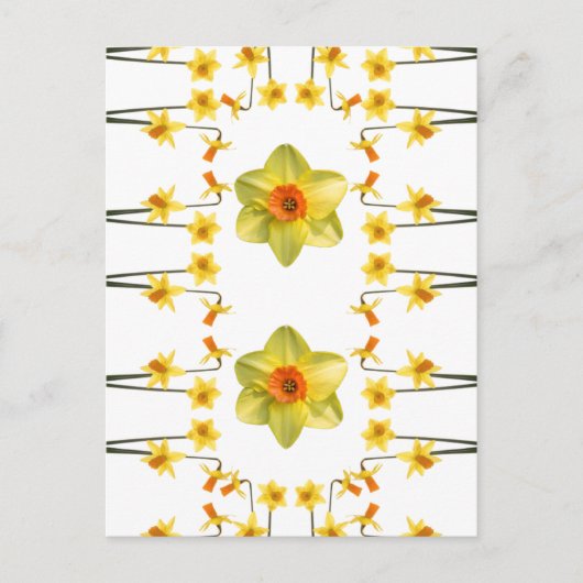 Immer Frühling Postkarte (Vorderseite)