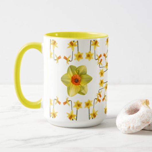 Immer Frühling Tasse (Mit Donut)