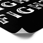 Immer für die amerikanische Demokratie kämpfen Poster (Ecke)