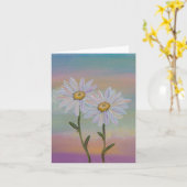 Immer für Sie Karte (Gelbe Blume)