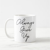 Immer geben kaffeetasse (Links)