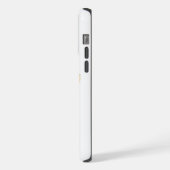 Immer gegen die Uhr laufen iPhone Hülle (Linke Seite)