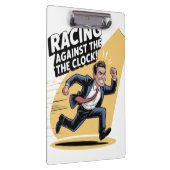 Immer gegen die Uhr laufen Klemmbrett (Rechts)