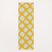 Immer gelb Sonnenblumen Yogamatte (Vorderseite)