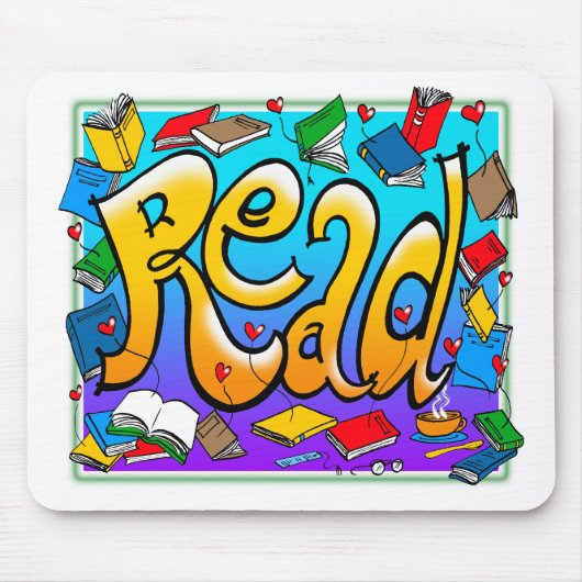 Immer gelesen mousepad (Vorne)