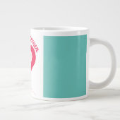 Immer gemeinsam Liebe Jumbo-Tasse (Rechts)