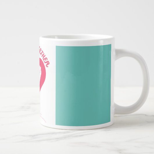 Immer gemeinsam Liebe Jumbo-Tasse (Rechts)