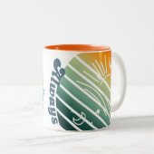 Immer Genealogie-Zeit Zweifarbige Tasse (VorderseiteRechts)