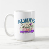 Immer glauben - Tasse (Links)