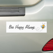 Immer glücklich autoaufkleber (Auf Auto)