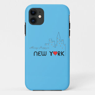 Immer glücklich in New York Case-Mate iPhone Hülle