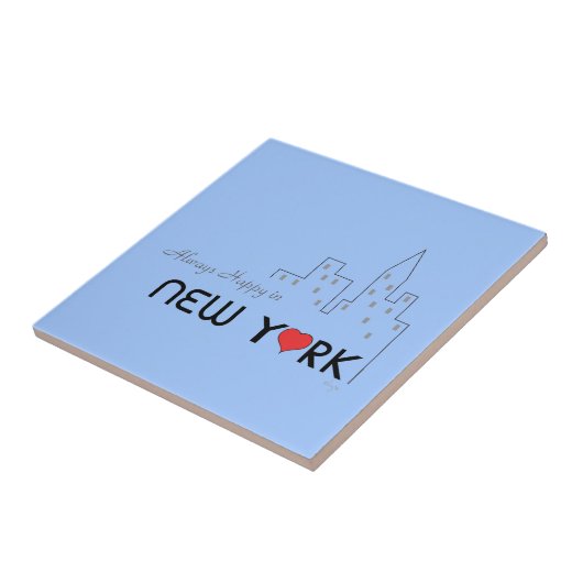 Immer glücklich in New York Fliese (Seite)