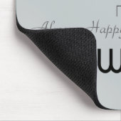 Immer glücklich in New York Mousepad (Ecke)