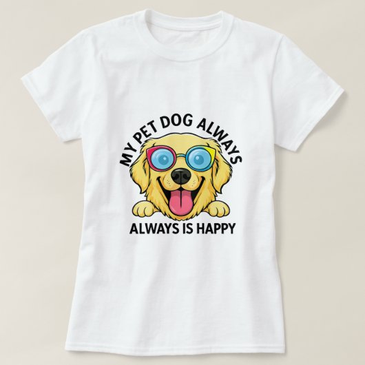 Immer glücklich: Sonnenschein Pup Energy T-Shirt (Design vorne)