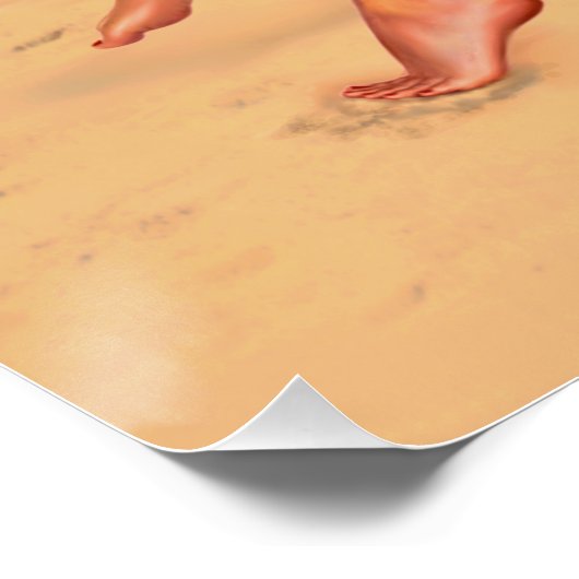 IMMER GLÜCKLICH STUNDE POSTER (Ecke)